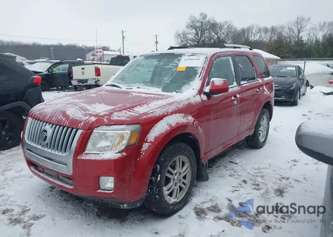 2010 Mercury Mariner Premier from USA, damaged, VIN 4M2CN8H77AKJ29190